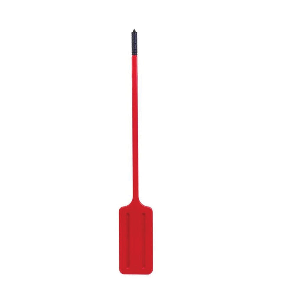 Kane Manufacturing RP47C Rattle Paddle, Lightweight, Specifications: Rubber-Grip Handle, Polyethylene, Red
