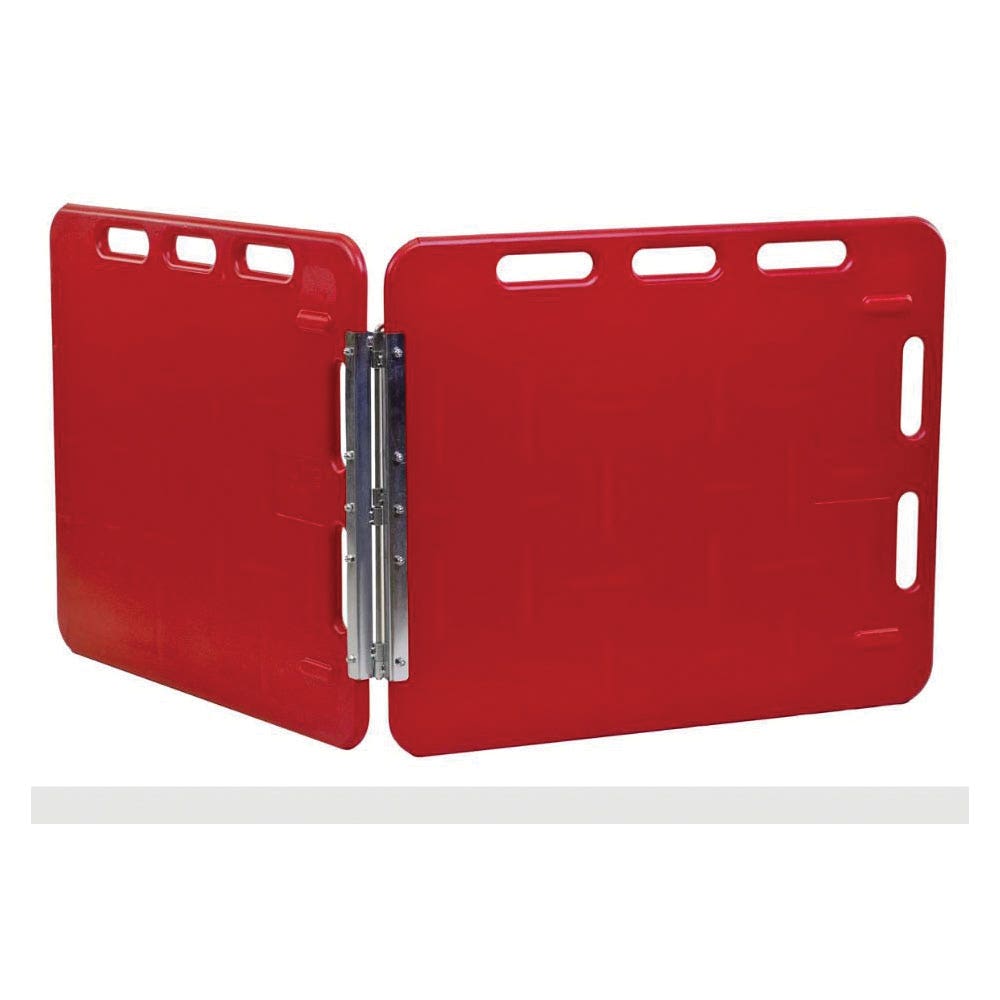 Kane Manufacturing DH84SORP Hinged Sorting Panel, Lightweight, Specifications: Rounded Hand Grips, Red