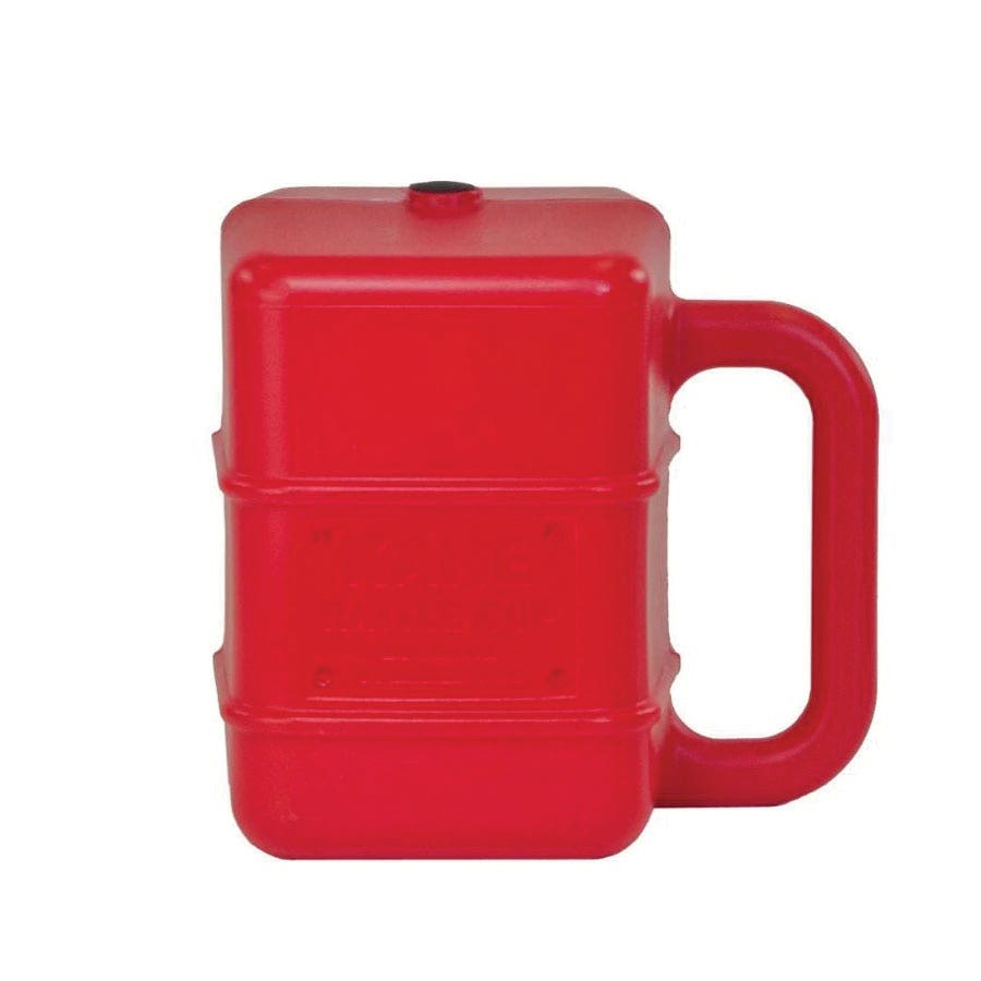 Kane Manufacturing RC 12 Rattle Cup, Polyethylene, Red