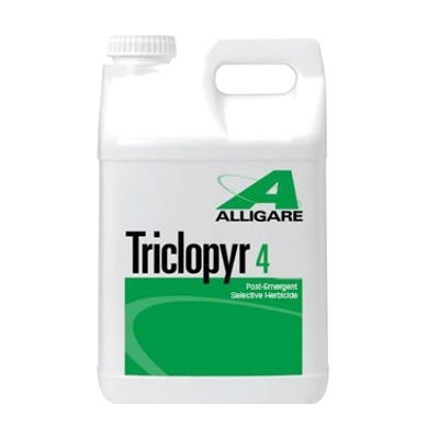 Alligare Triclopyr 25791 Herbicide, Liquid, Amber, Spray Application, 2.5 gal