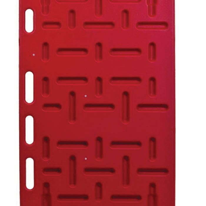Kane Manufacturing 4'SORP RED Sorting Panel, Lightweight, Specifications: Rounded Hand Grips, Polyethylene, Red