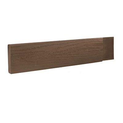 Valley View Landscape Edging, 20 ft L, 4 in H, Polyester, Dark Brown