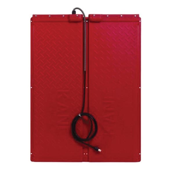 Kane Manufacturing PHMD36 Series Double Baby Pig Heat Mat, 36 in L x 27 in W Dimensions, 129 W, 110 VAC, 37 deg F