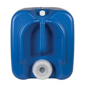 Price Container Samson Cube, 5 gal, Plastic, Blue