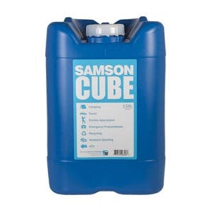 Price Container Samson Cube, 5 gal, Plastic, Blue