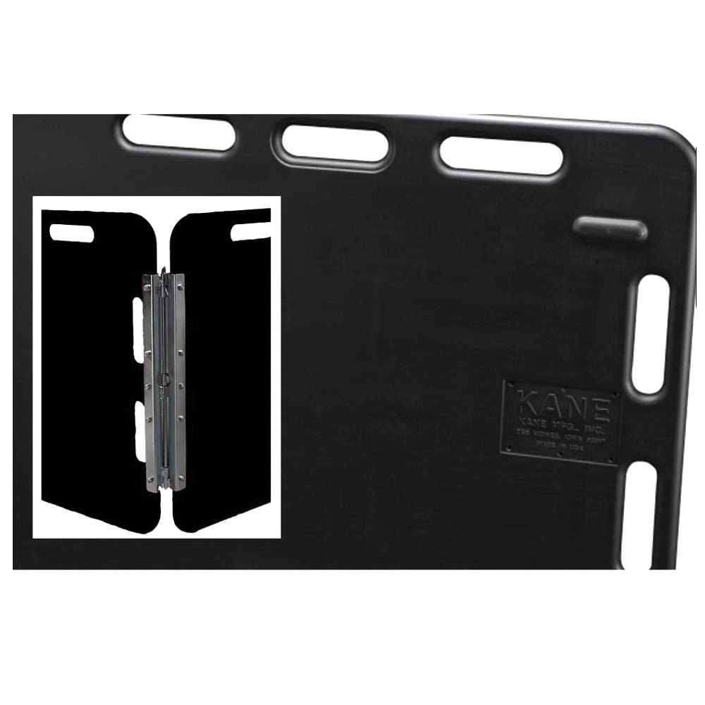 Kane Manufacturing DH72SORP BLACK Hinged Sorting Panel, Specifications: Rounded Hand Grips, Black