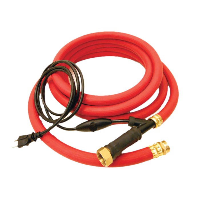 K&H Thermo-Hose, Brass/Rubber, Red