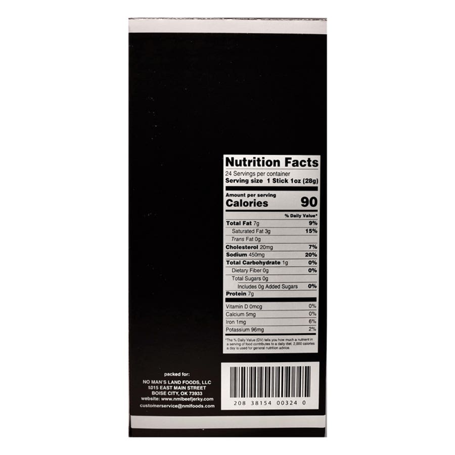 No Man's Land Mild Beef Meat Stick 1 oz