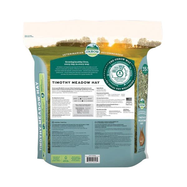 Oxbow Timothy Meadow Hay, 35 oz