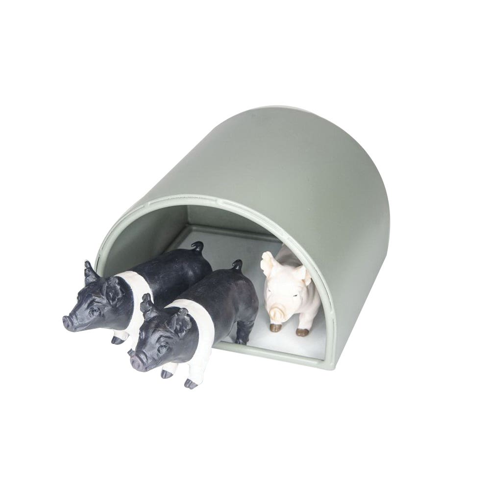 Little Buster Toys Quonset Hut, Metal, Silver