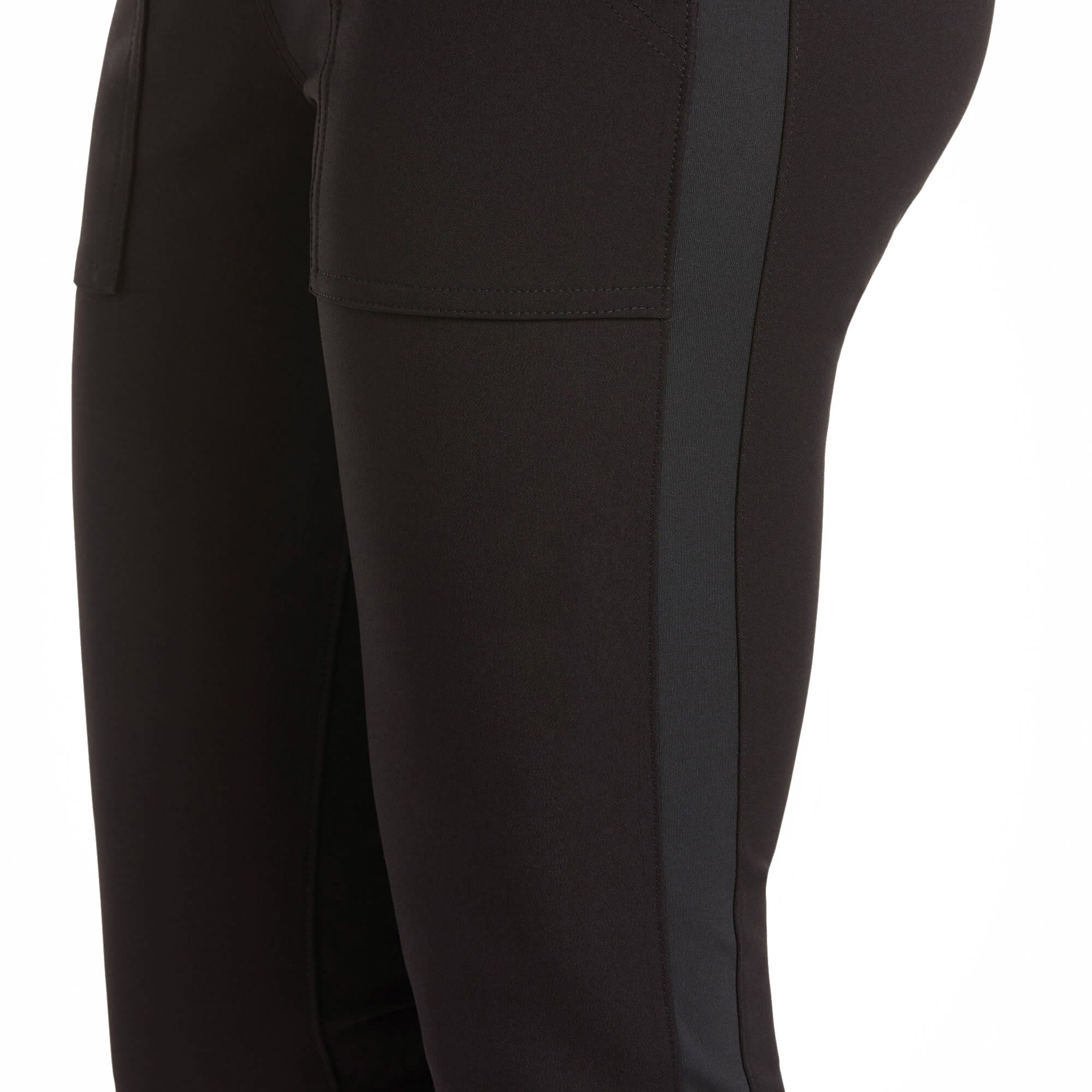 Ariat Rebar Series Utility Leggings, L, 31-1/2 to 33 in, Black, Regular, Stretchable