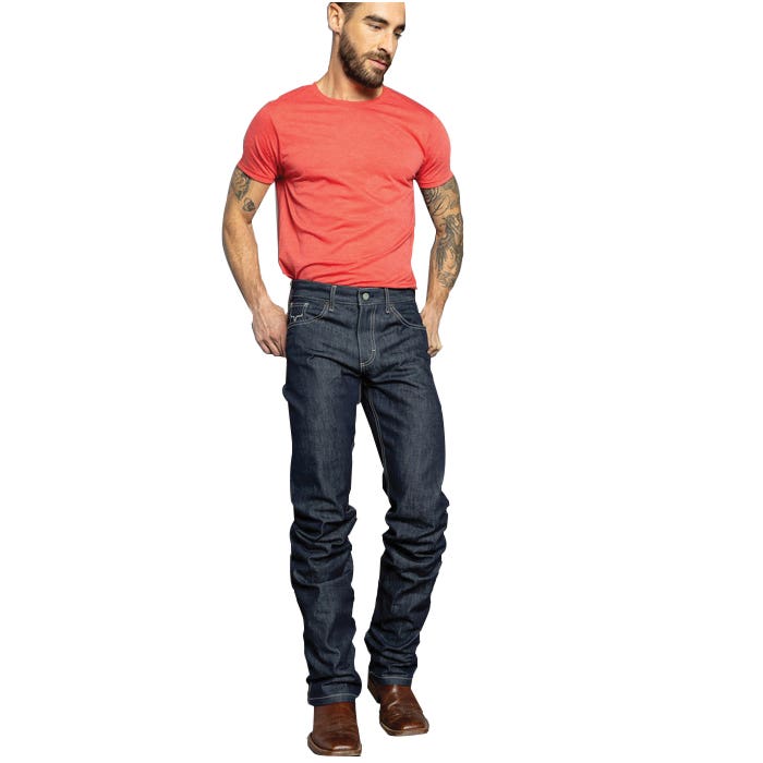 Kimes Ranch Jeans, 29 in, 38 in L, Blue, Straight