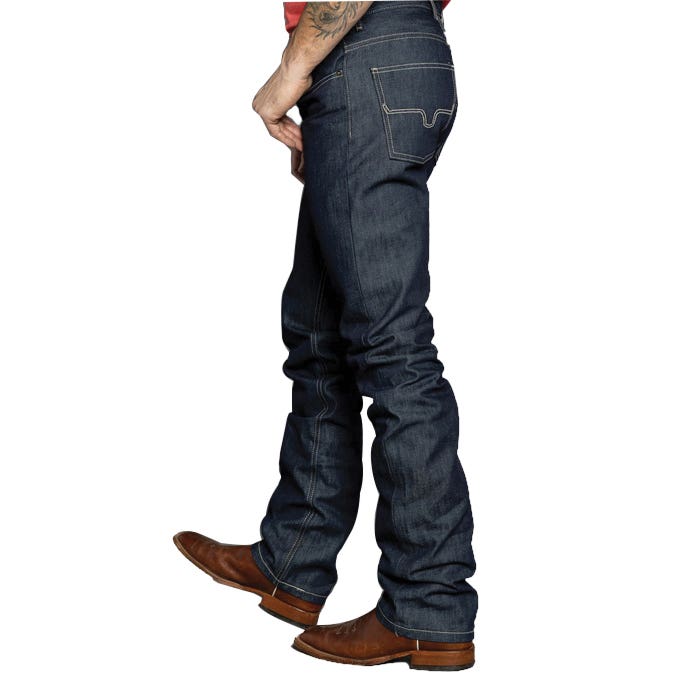 Kimes Ranch Jeans, 29 in, 38 in L, Blue, Straight