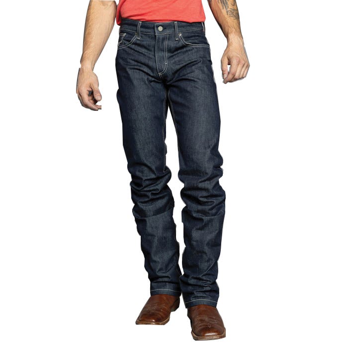 Kimes Ranch Jeans, 29 in, 38 in L, Blue, Straight