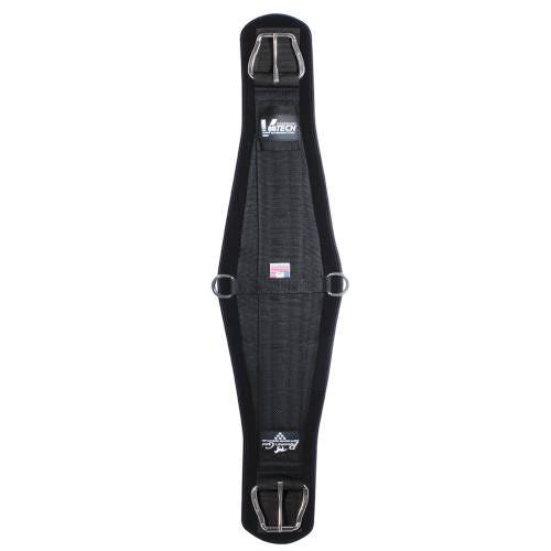 Professional's Choice Roper Cinch, 36 in, Neoprene/Nylon/Stainless Steel, Black