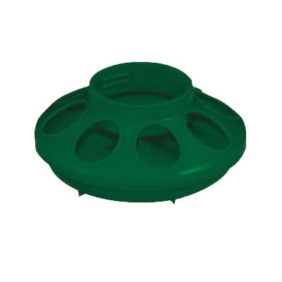 Harris Farms Baby Chick Feeder, Plastic, Green