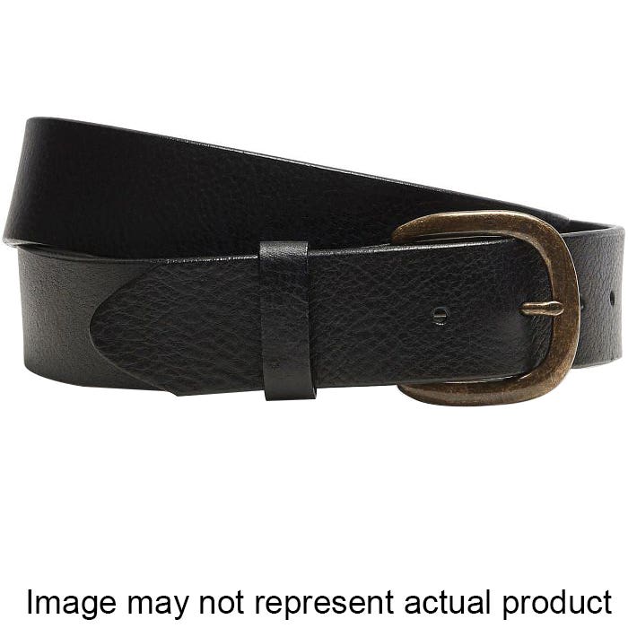 Justin Basic Work Belt, Men's, Brass Buckle, Leather, Brown, Buckle - 900184