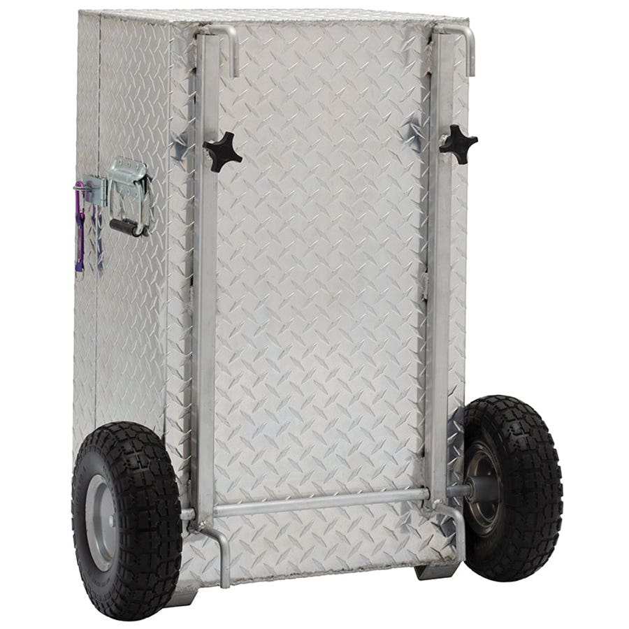 Weaver Leather Jackpot Box, Aluminum, 19-5/16 in W, 32-3/16 in H, 21-9/16 in D