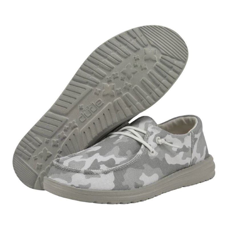 heydude Wendy Funk Casual Shoes, 7, Oasis Pink, Cotton, Lace