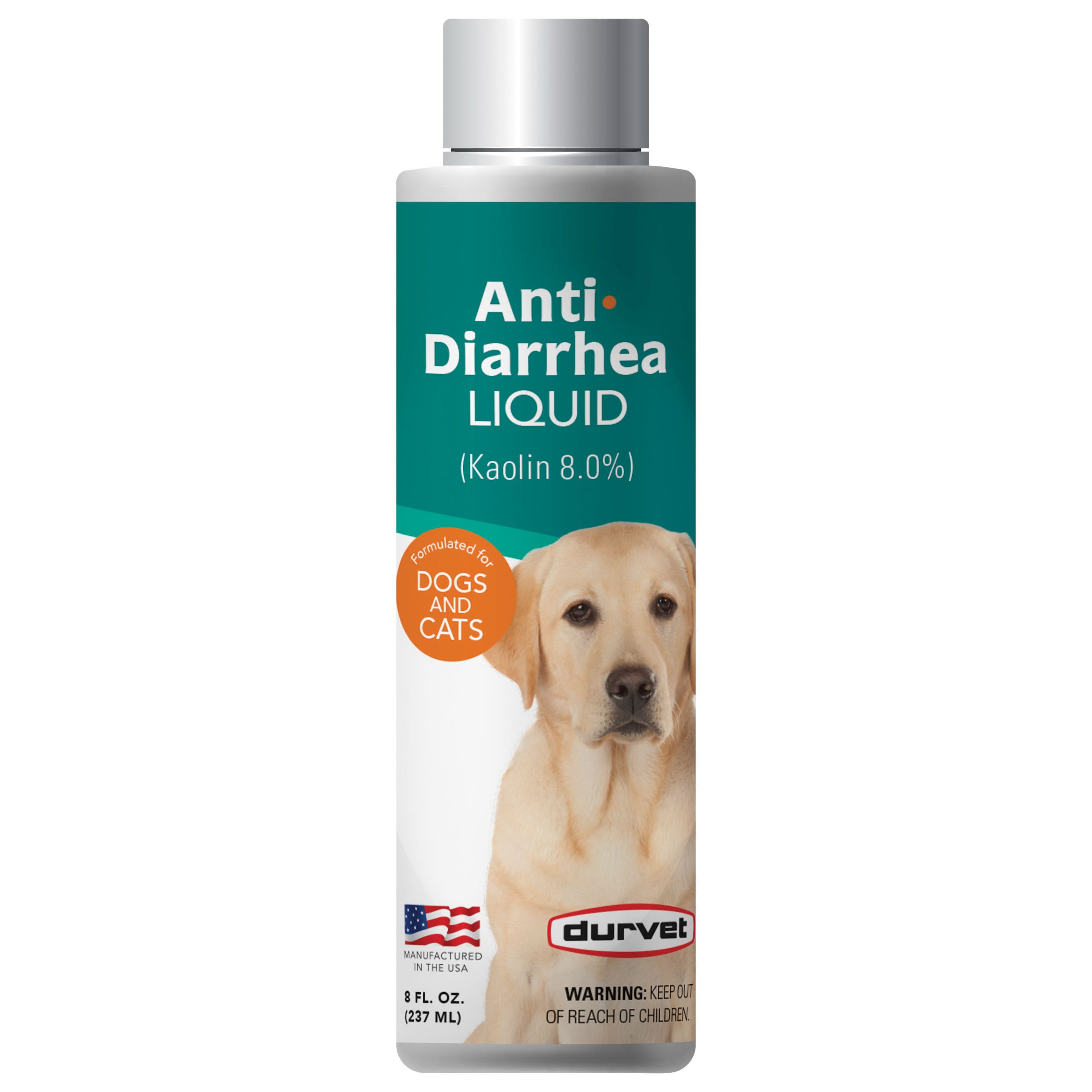 Durvet 011-4510 Anti-Diarrhea Liquid, Liquid, Clear, 8 fl-oz, Bottle