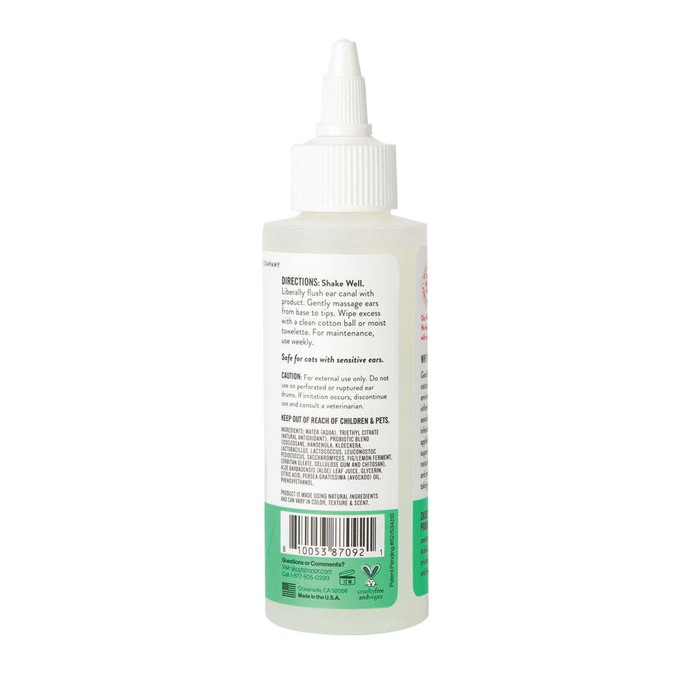 Skout's Probiotic Ear Cleaner, 4 oz, Bottle