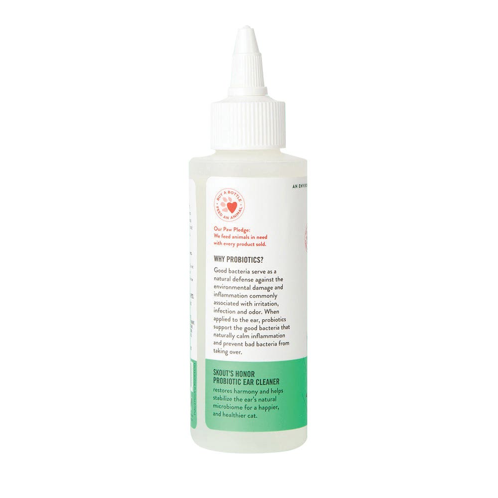 Skout's Probiotic Ear Cleaner, 4 oz, Bottle