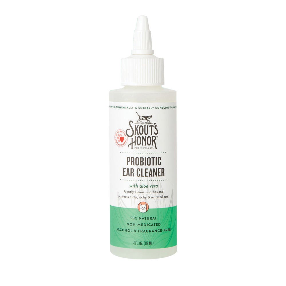 Skout's Probiotic Ear Cleaner, 4 oz, Bottle