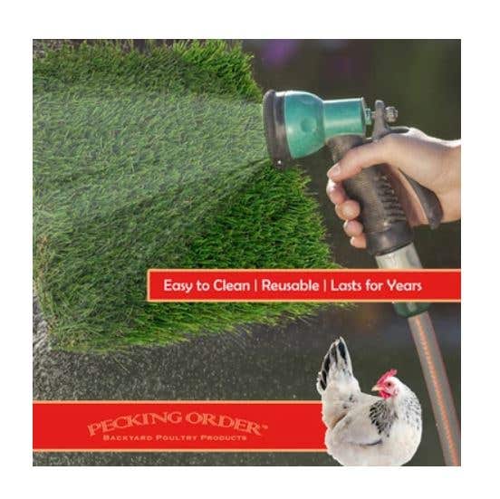 Pecking Order Reusable Nest Box Turf Pads 3 Pack