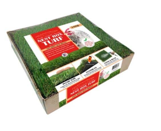 Pecking Order Reusable Nest Box Turf Pads 3 Pack