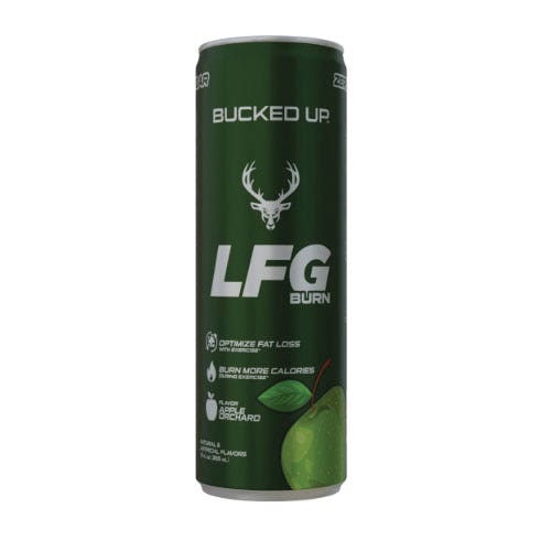 Bucked Up LFG Series Energy Drink, Apple Orchard, Can