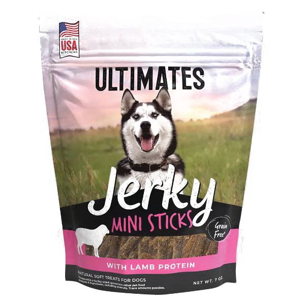 Ultimates Jerky Lamb Mini Sticks Dog Treat