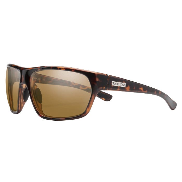 Suncloud Boone Series Sunglasses, Evolve, Plastic, Tortoise, Polarized, Brown Lens