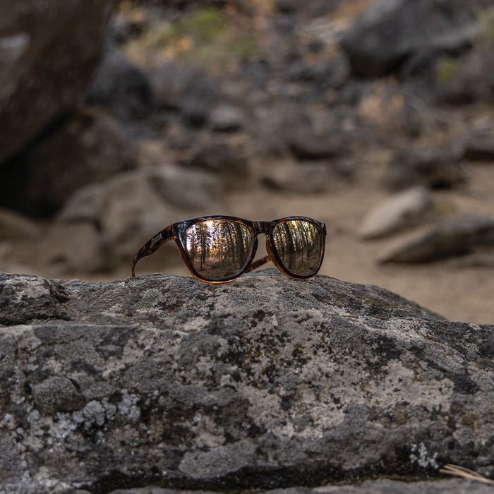 Suncloud Topsail Series Sunglasses, Evolve, Cat Eye, Tortoise, Polarized, Pink Gold Mirror Lens