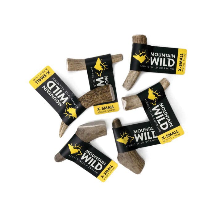 Mountain Wild 10023 Split Antler Chew, XS, Wild Elk, 10 lb