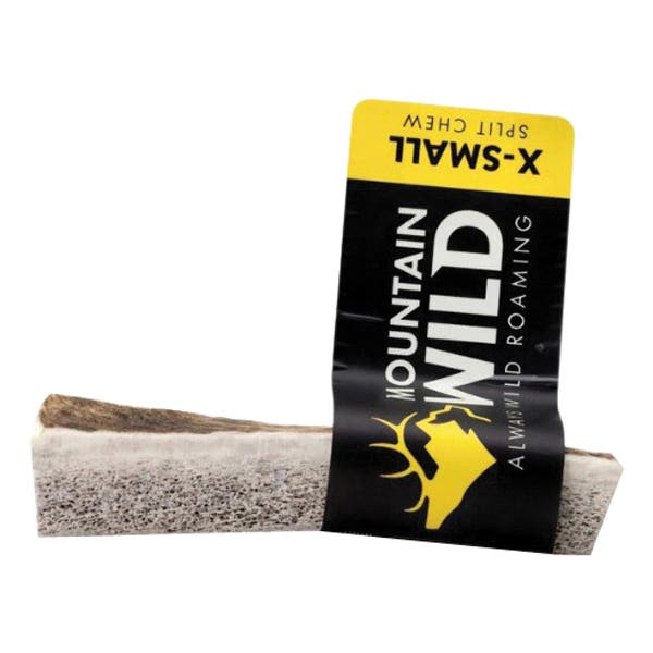 Mountain Wild 10023 Split Antler Chew, XS, Wild Elk, 10 lb