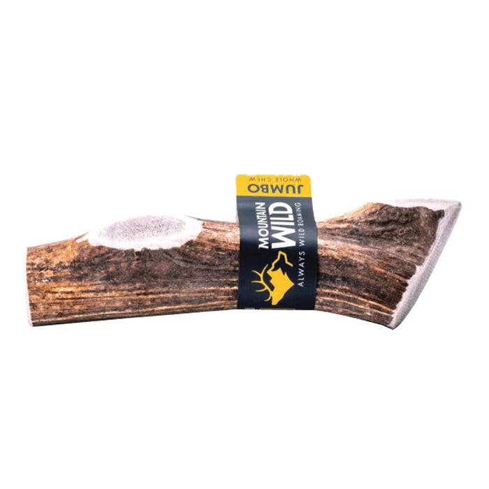 Mountain Wild 10020 Whole Antler Chew, Jumbo, Wild Elk, 85 lb