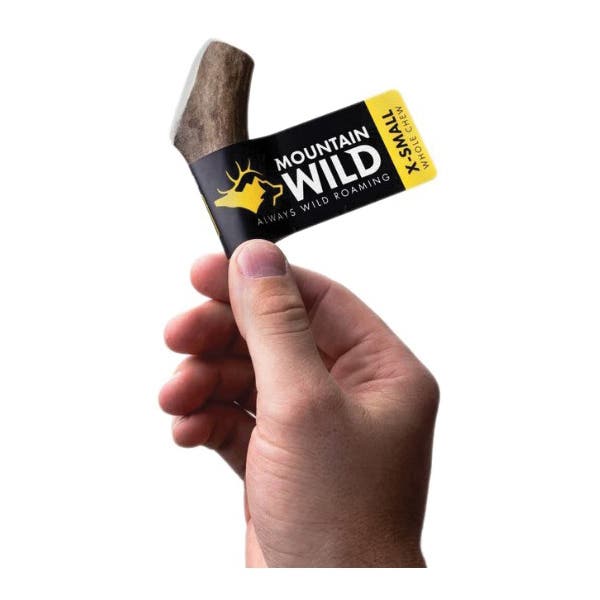 Mountain Wild 10022 Whole Antler Chew, XS, Wild Elk, 10 lb