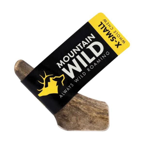 Mountain Wild 10022 Whole Antler Chew, XS, Wild Elk, 10 lb