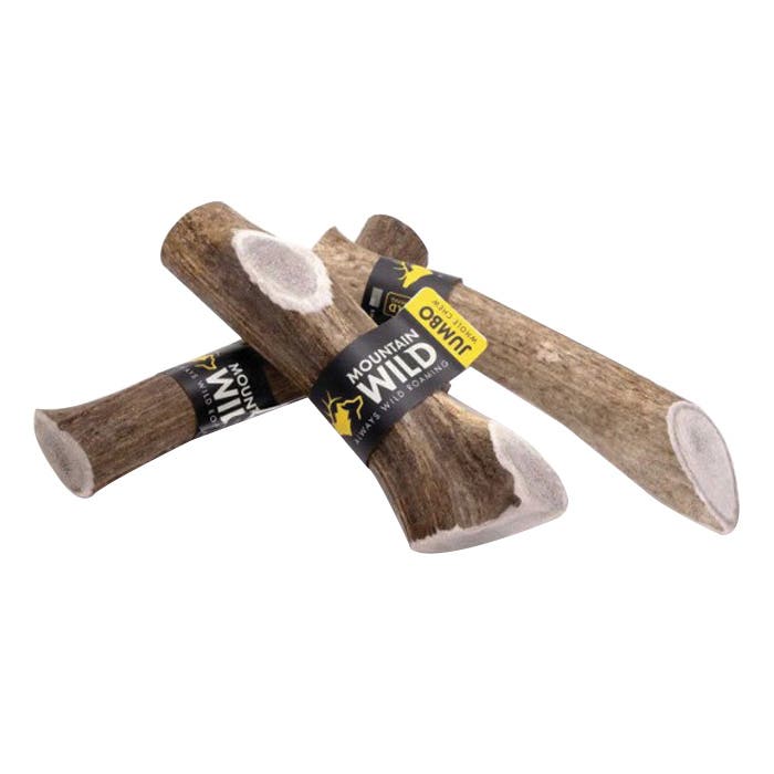 Mountain Wild 10025 Split Antler Chew, Jumbo, Wild Elk, >85 lb