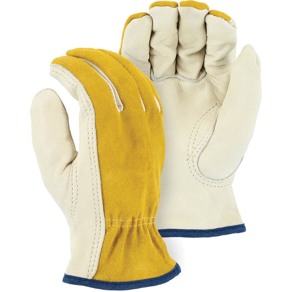Yellowstone GLOVES 739GCI-S Gloves, S, Keystone Thumb, Cowhide Leather
