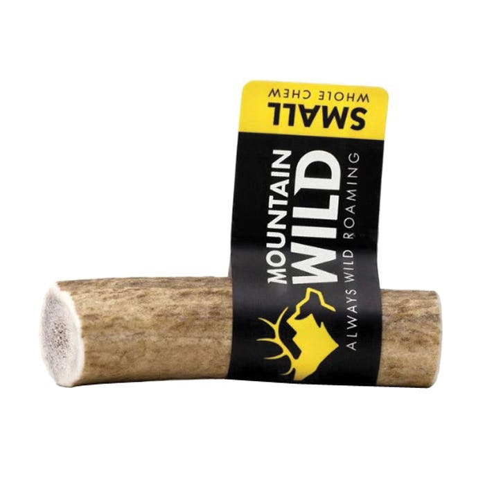 Mountain Wild 10016 Whole Antler Chew, S, Wild Elk, 5 to 25 lb
