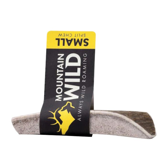 Mountain Wild 10013 Split Antler Chew, S, Wild Elk, 5 to 25 lb