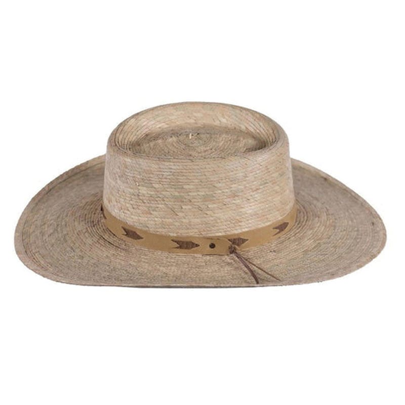 Outback Trading Company Santa Fe Series 15181-NAT-LG Hat, Wire Brim, L, Palm Straw, Natural