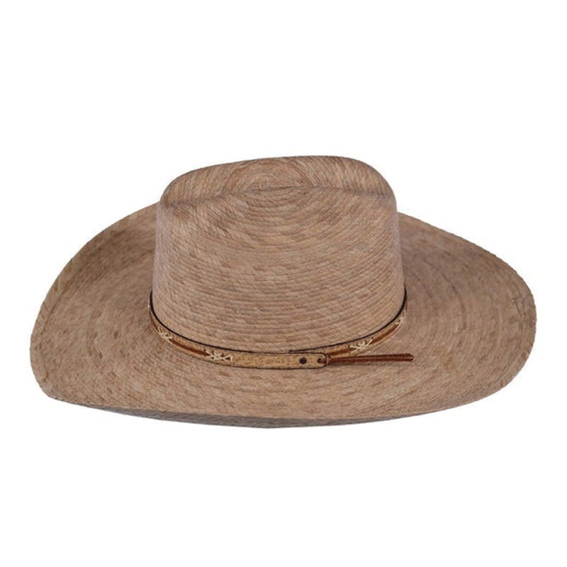 Outback Trading Company Lone Tree Series 15185-NAT-SM Hat, Wire Brim, S, Palm Straw, Natural