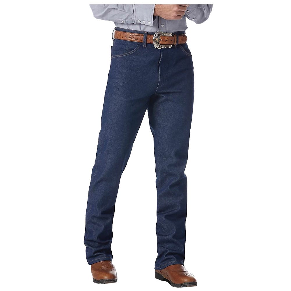 Wrangler Jeans, 34 in, 33 in L, Navy, Regular