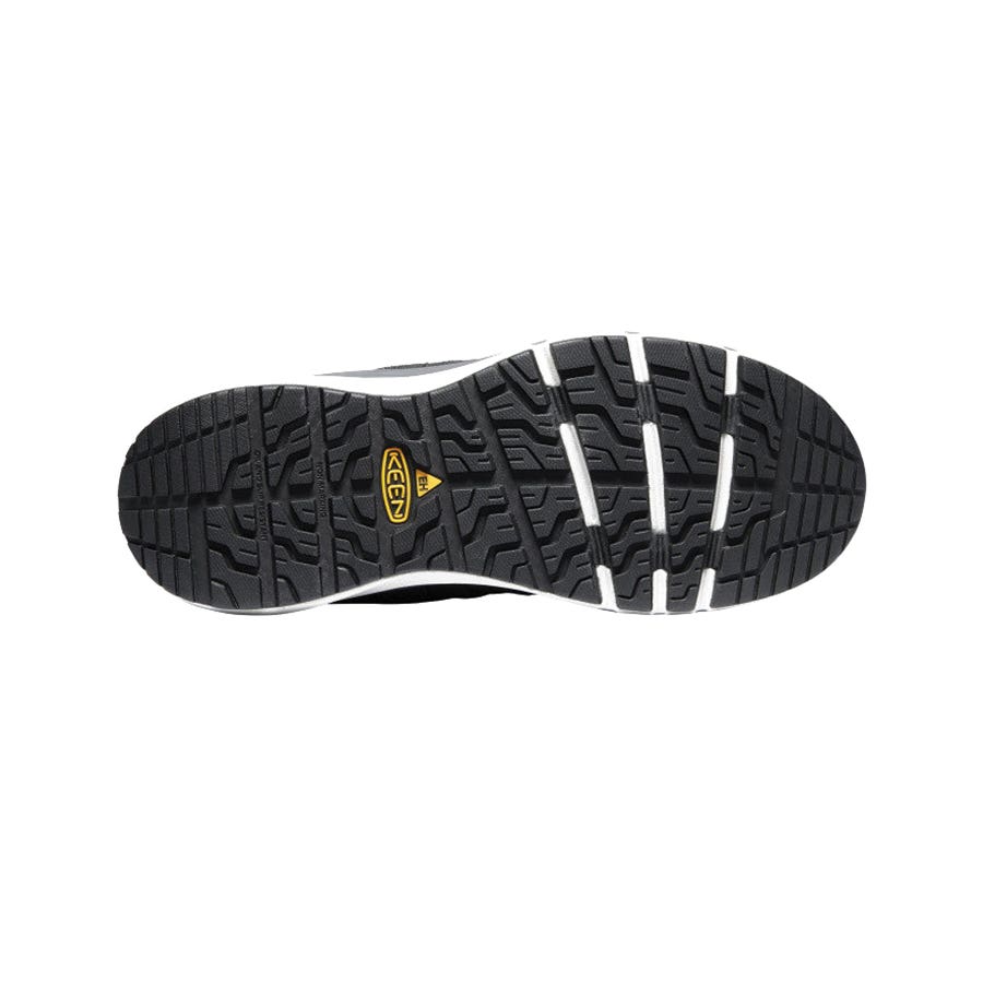 Keen Vista Energy Series Work Boots, 11, D W, Black/Vapor, Lace-Up