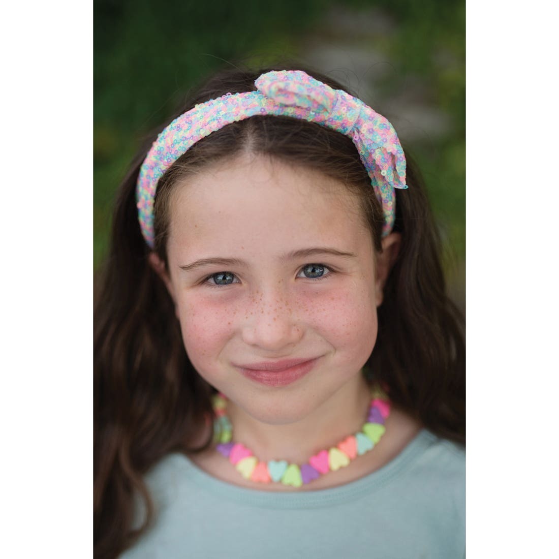 Great Pretenders Necklace and Bracelet Set, Sweet Tart Heart