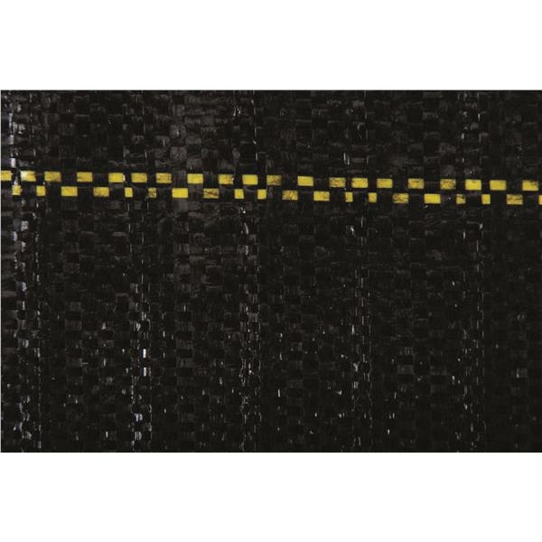 DeWitt PRO-5 Weed-Barrier Series Landscape Weed Barrier, 250 ft L, 8 ft W, 28 mil Thick, Polypropylene, Black