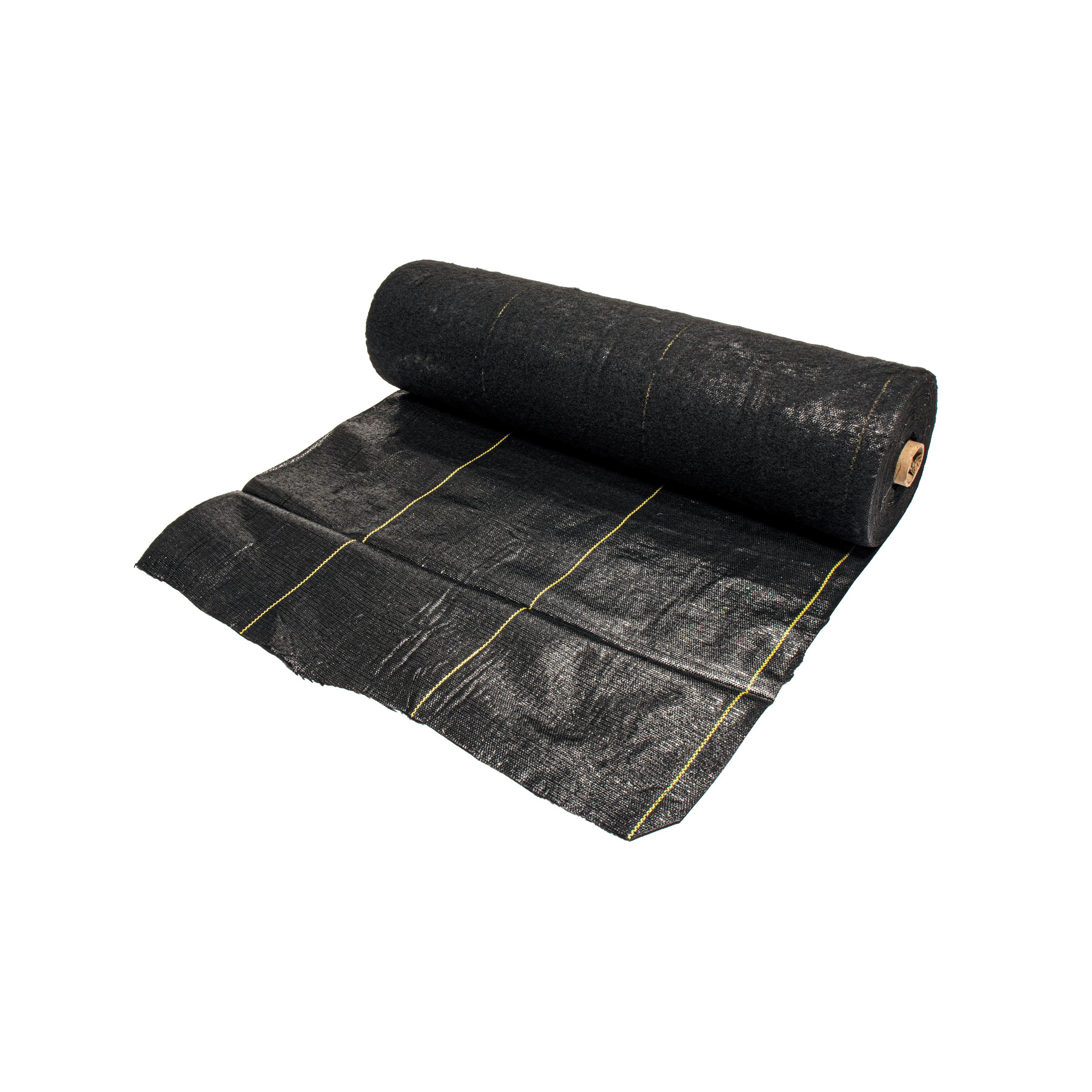 DeWitt PRO-5 Weed-Barrier Series Landscape Weed Barrier, 250 ft L, 8 ft W, 28 mil Thick, Polypropylene, Black