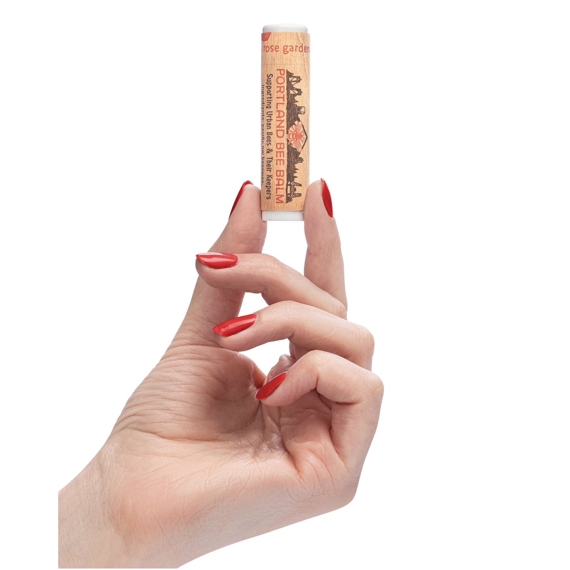 Portland Bee Balm Lip Balm, Rose Garden